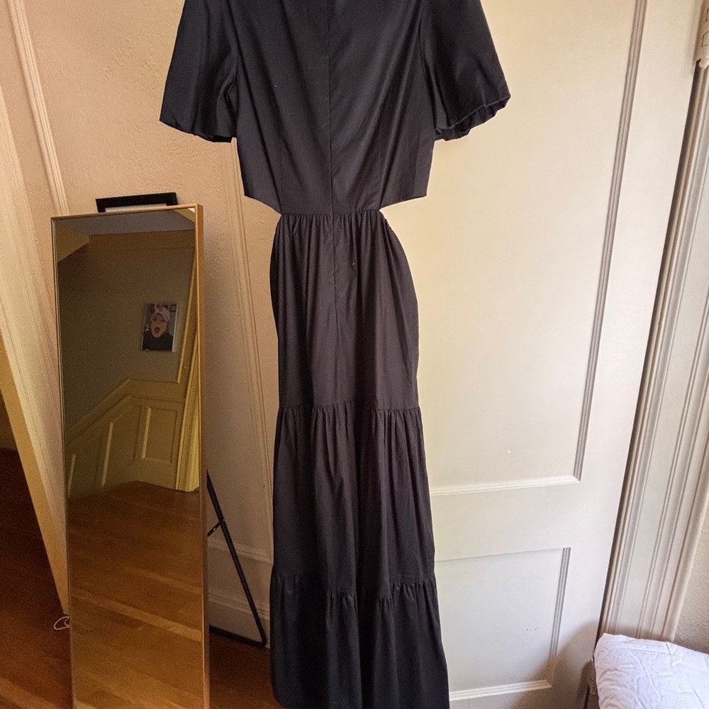 Wayf Black Maxi Dress